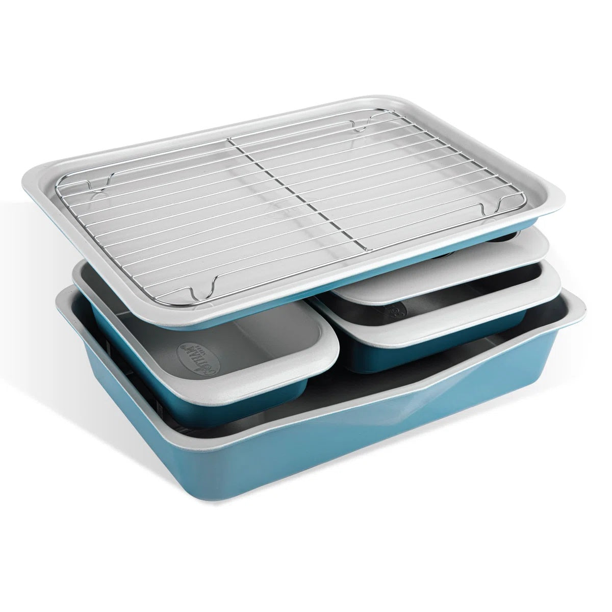 Gotham Steel Bakeware Stackable 6 pc Set
