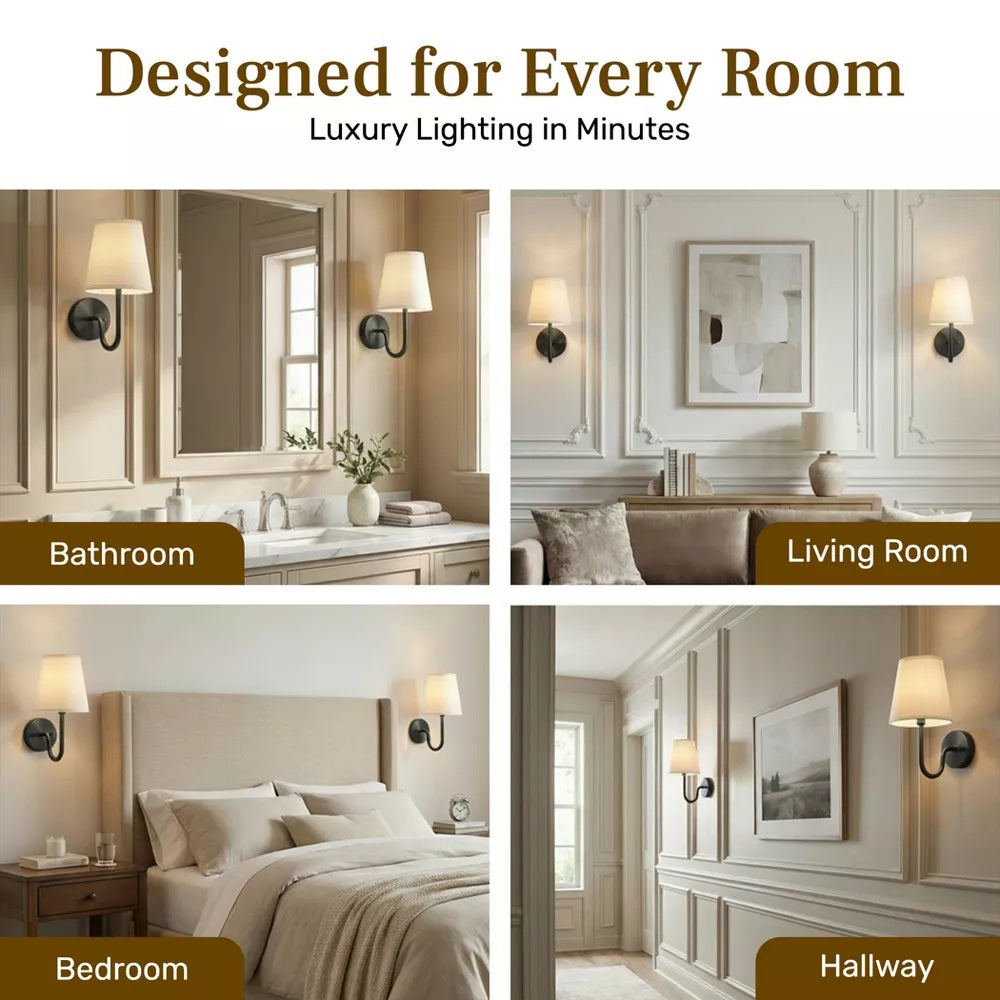 Bell+Howell Rechargeable Wall Sconces
