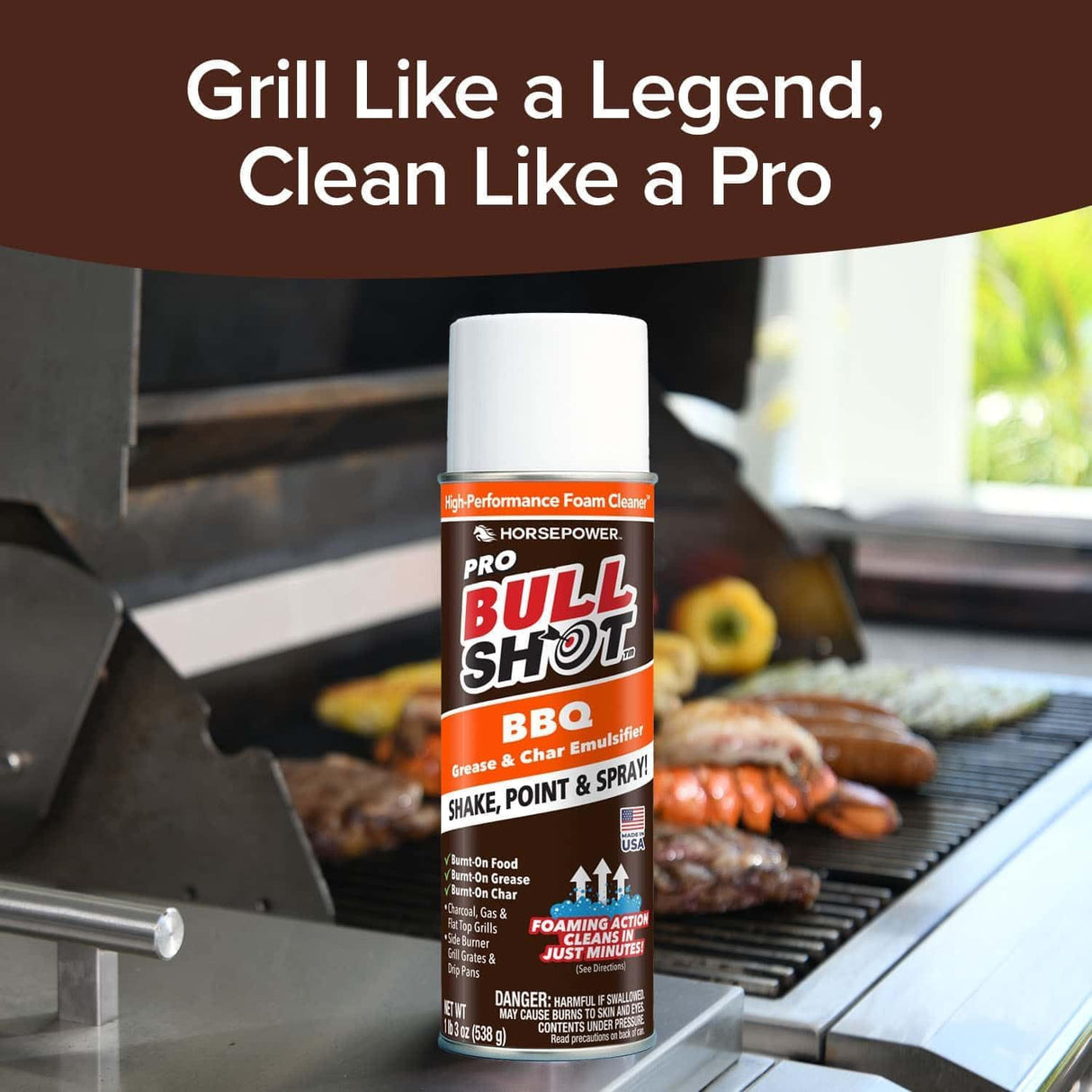 Horsepower Bullshot BBQ Cleaner