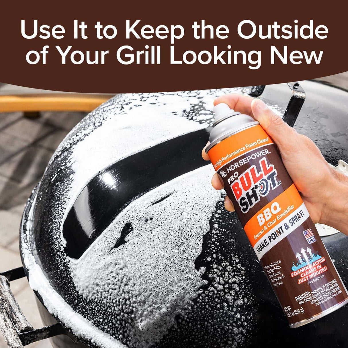 Horsepower Bullshot BBQ Cleaner