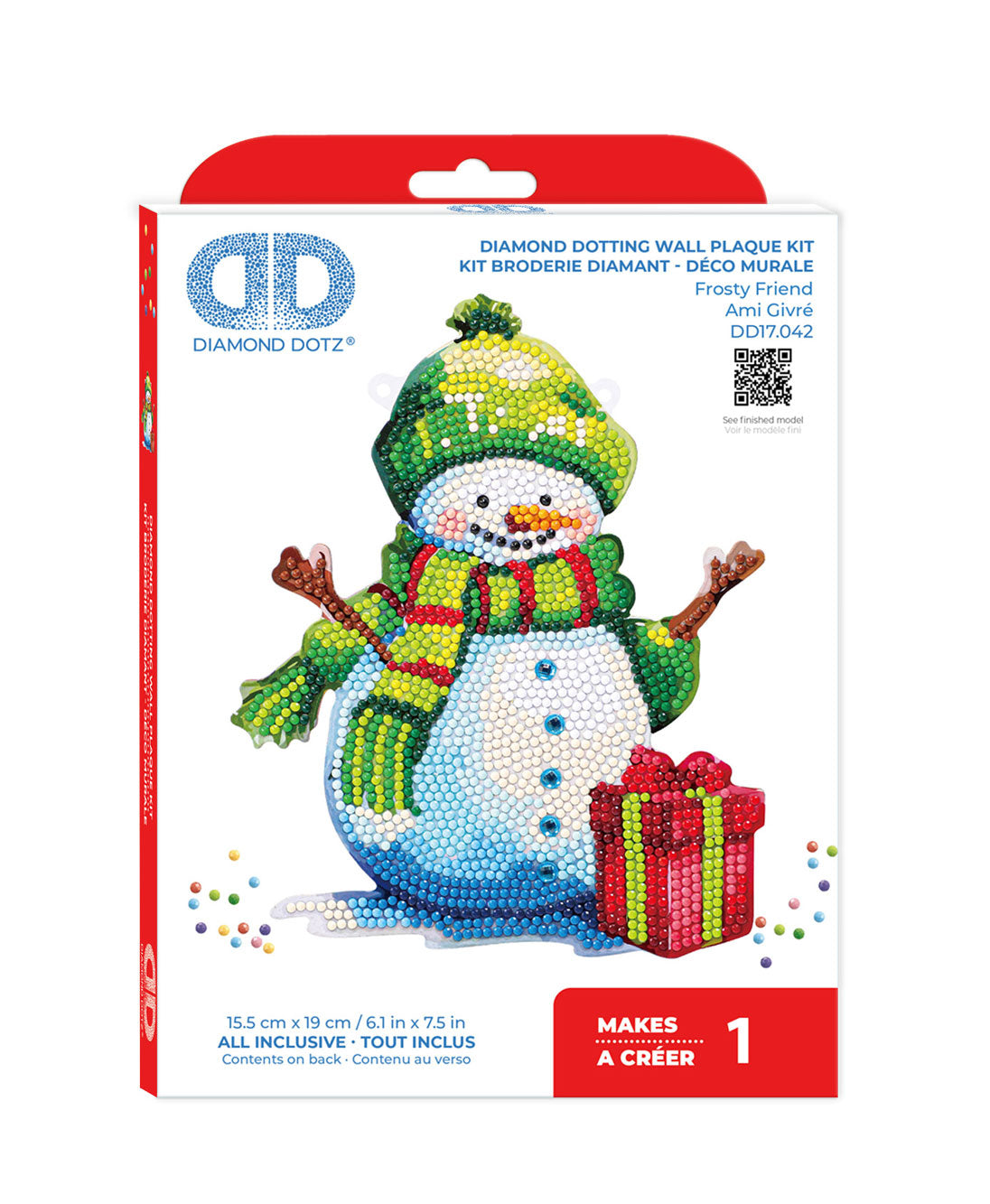 Frosty Friend Diamond Dotz Wall Hanging Kit