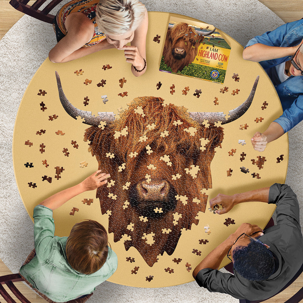 I Am Highland Cow Jigsaw Puzzle