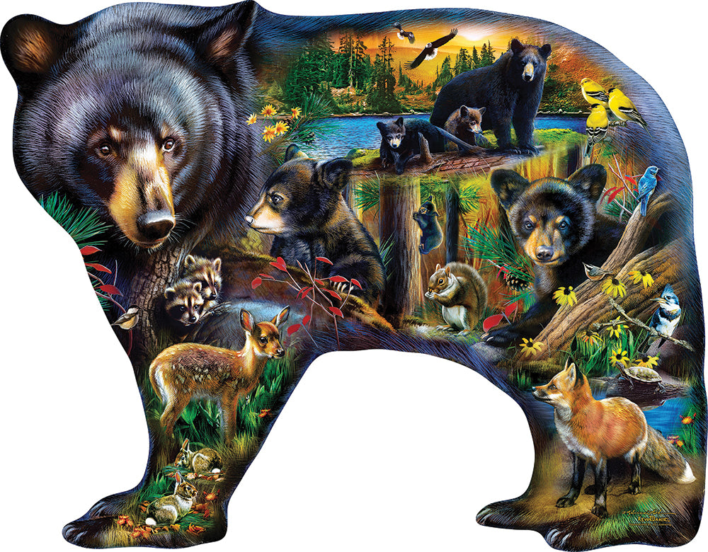 Wildlife of the Woods Jigsaw Puzzle