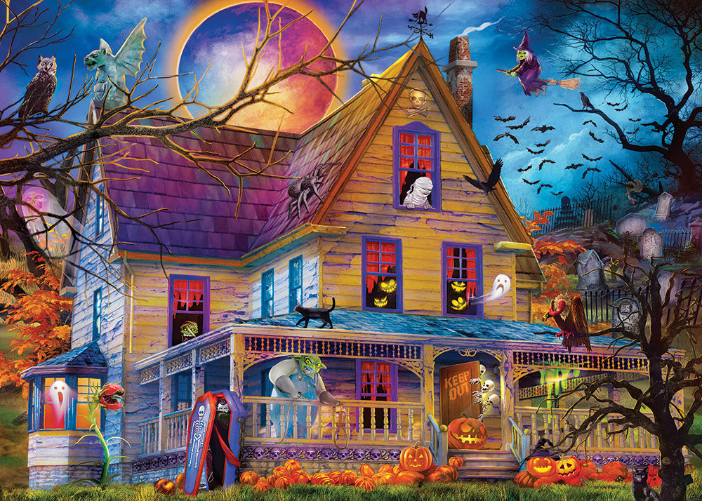 Fright Night Glow-in-the-Dark Jigsaw Puzzle
