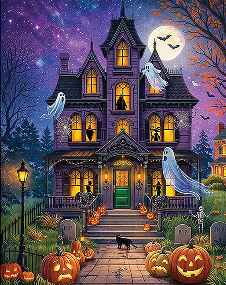 Haunted Manor Jigsaw Puzzle