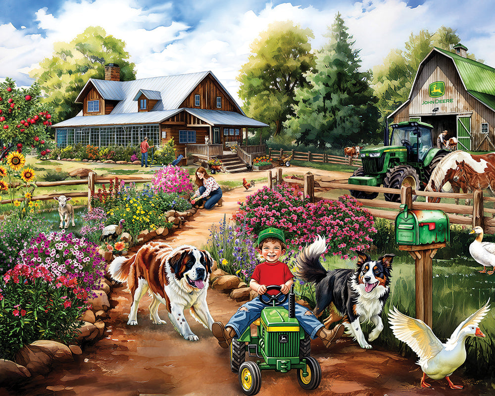 John Deere "Life on the Farm" Jigsaw Puzzle