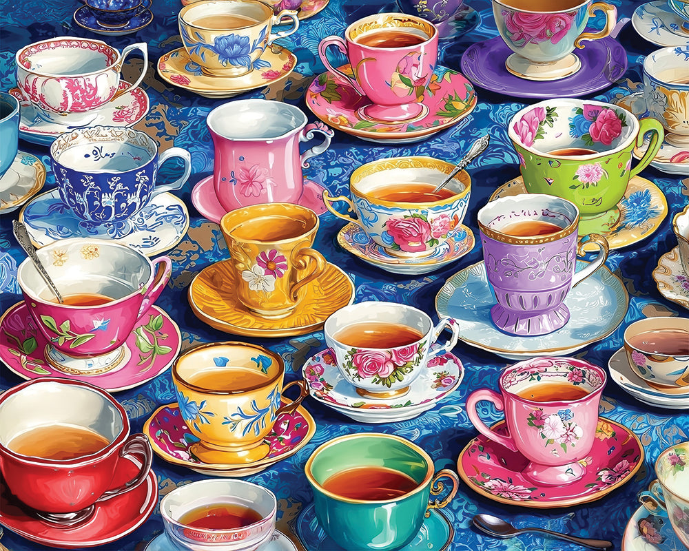 Afternoon Tea Jigsaw Puzzle