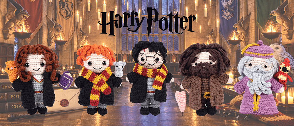 Harry Potter® Character Amigurumi Kits