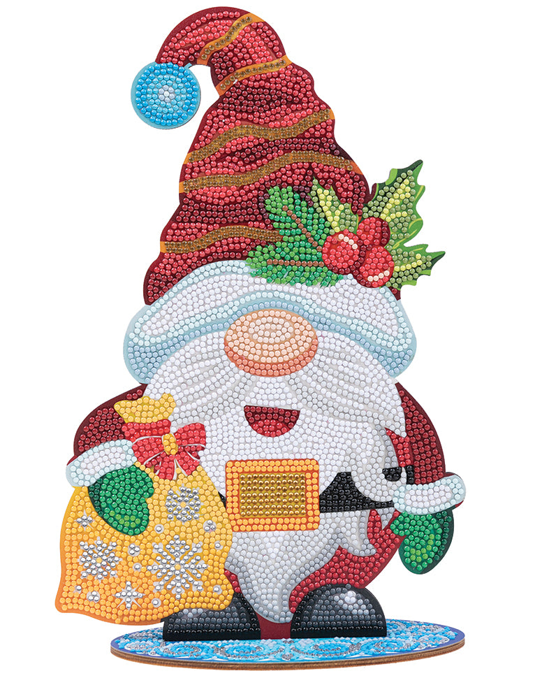 Mr. Christmas Gnome Crystal Art Kit