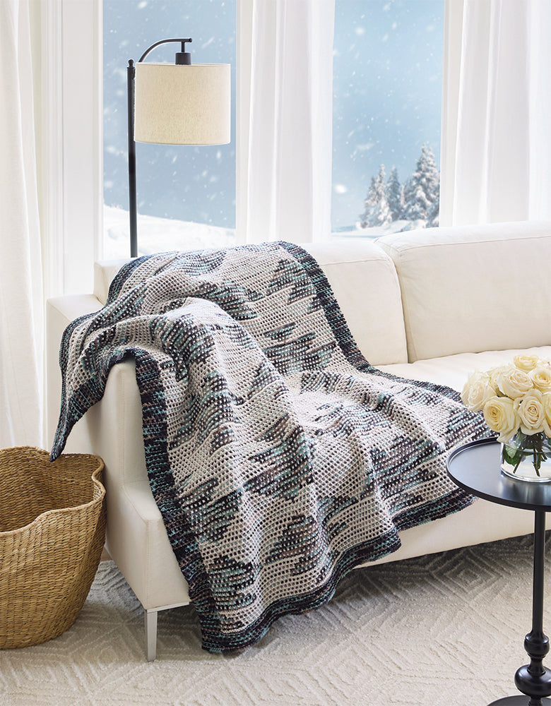 Southwest Motif Mosaic Blanket