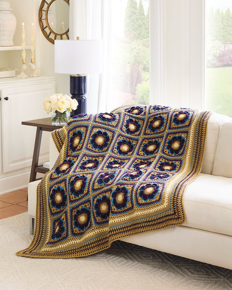 Flower Squares Blanket