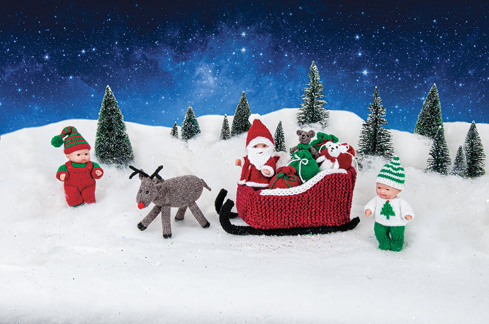Santa's Sleigh Ride Doll Kit