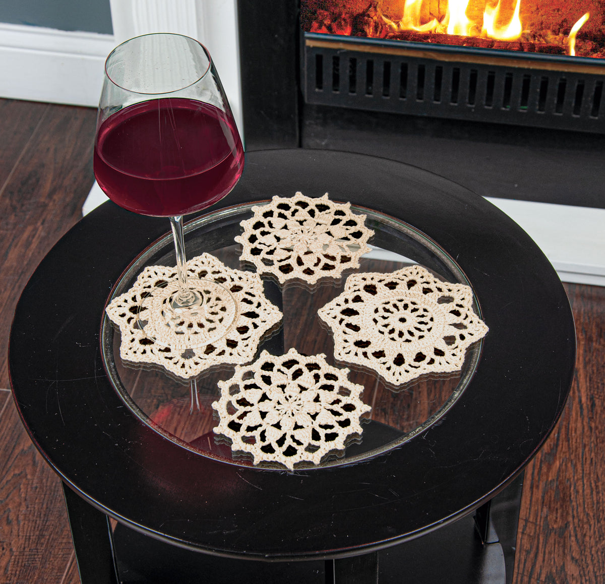 Lace Coasters Crochet Kit