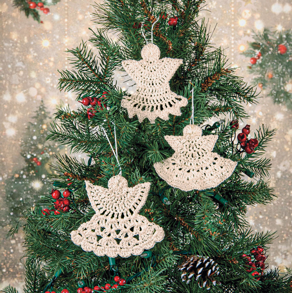 Lace Angel Ornaments Crochet Kit