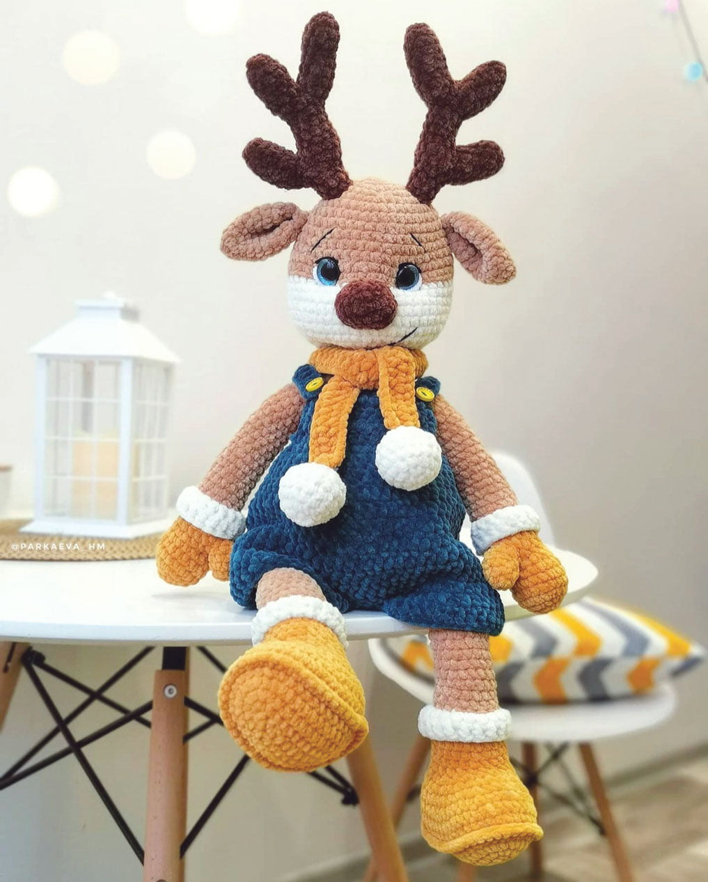 Oskar the Adorable Reindeer