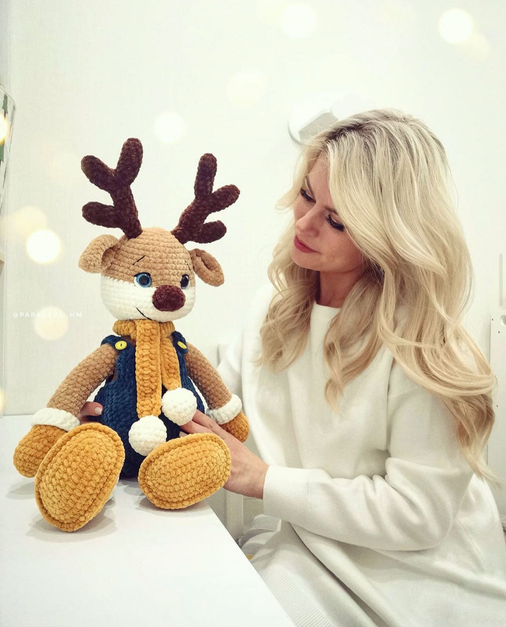 Oskar the Adorable Reindeer
