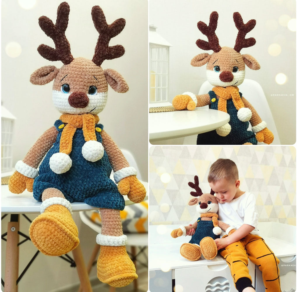 Oskar the Adorable Reindeer