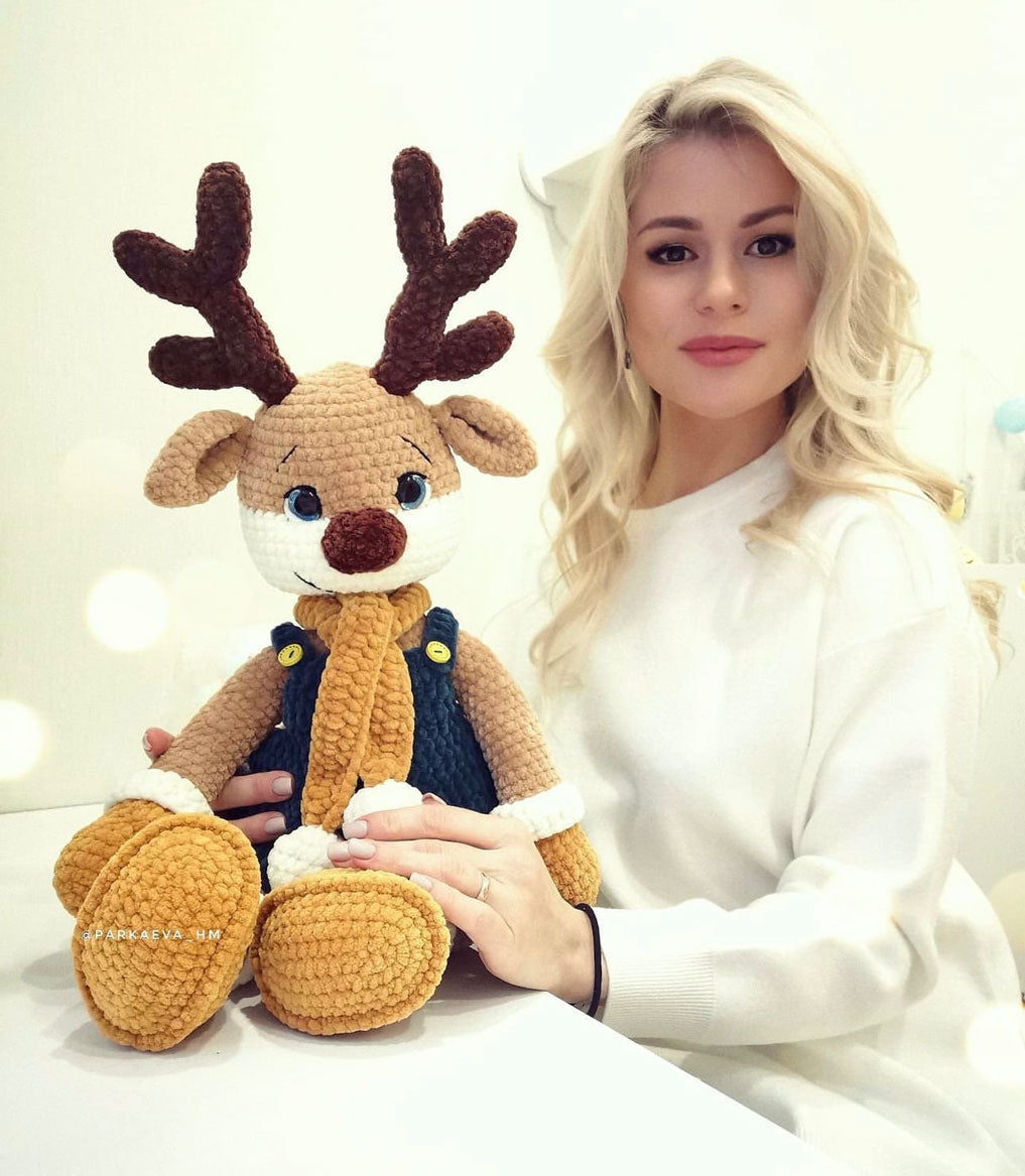 Oskar the Adorable Reindeer