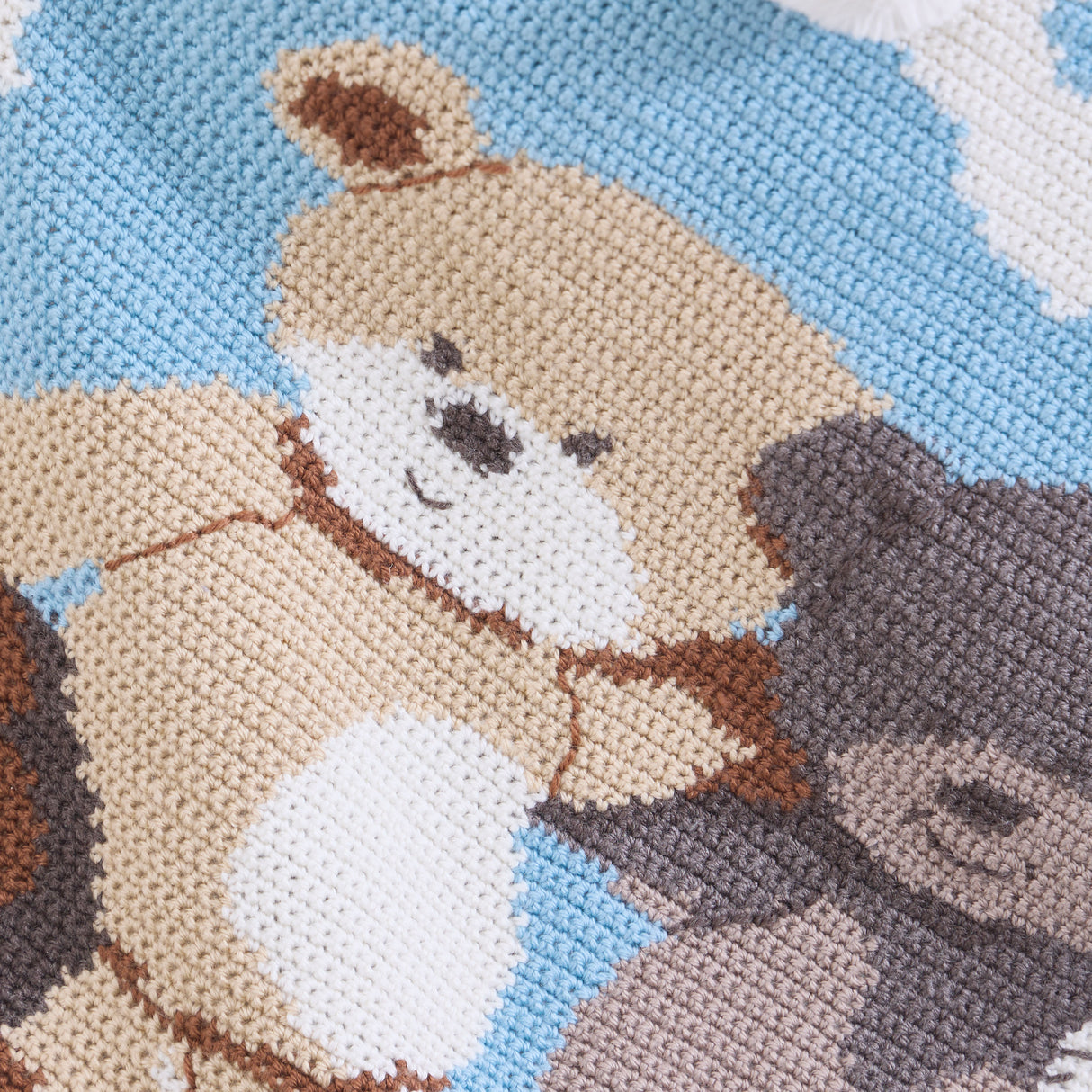 Bear Buddies Baby Blanket