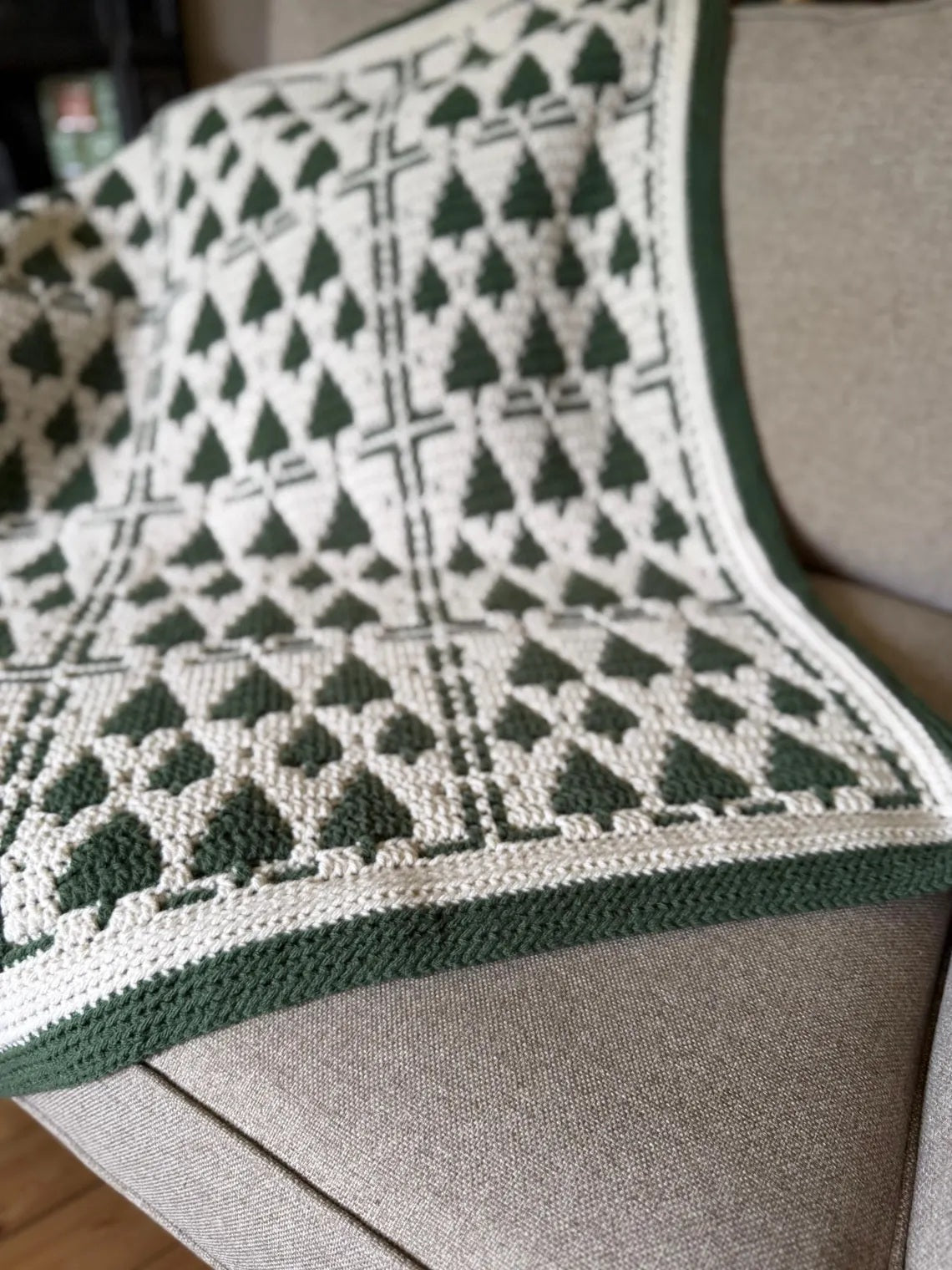 Twinkling Trees Blanket
