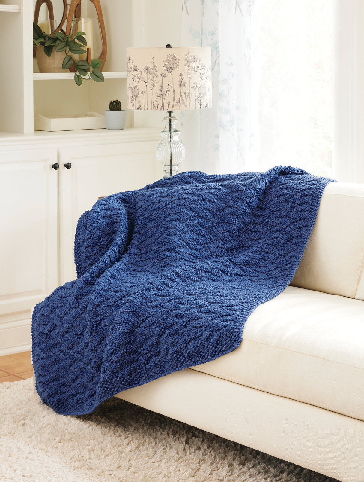 Couverture à textures réversibles