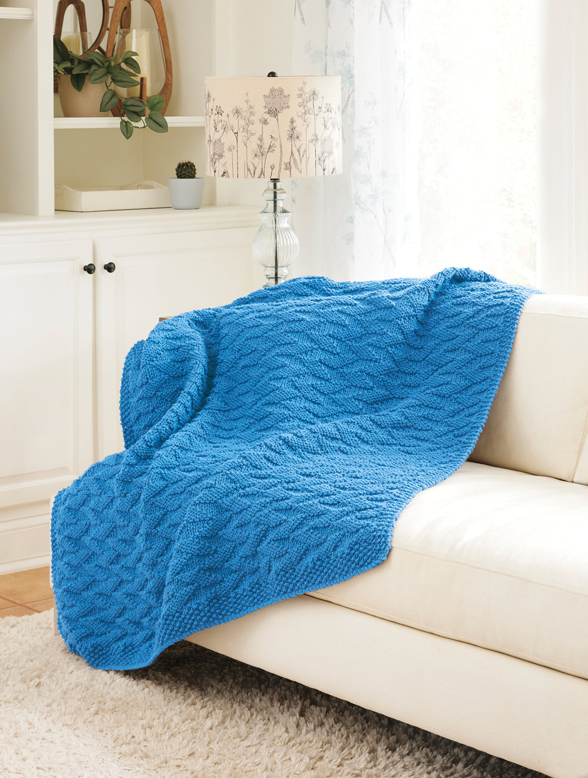 Couverture à textures réversibles