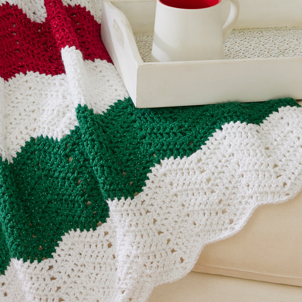 Holiday Ripples Afghan