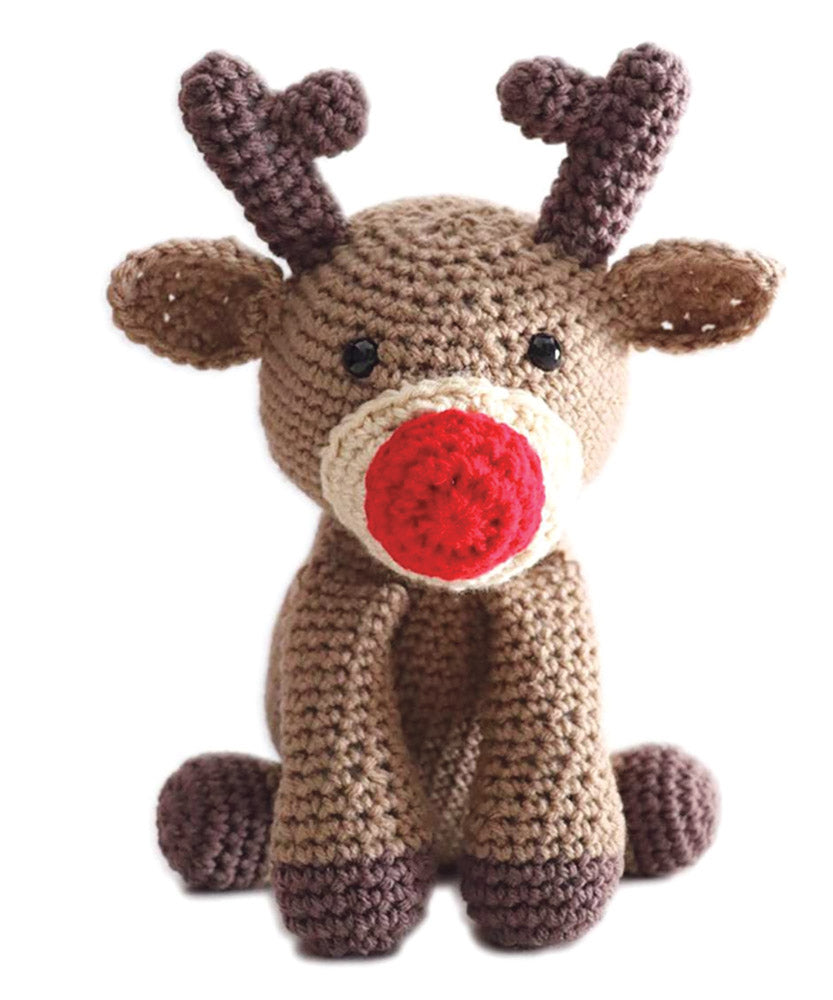 Crochet Reindeer Stuffie Kit