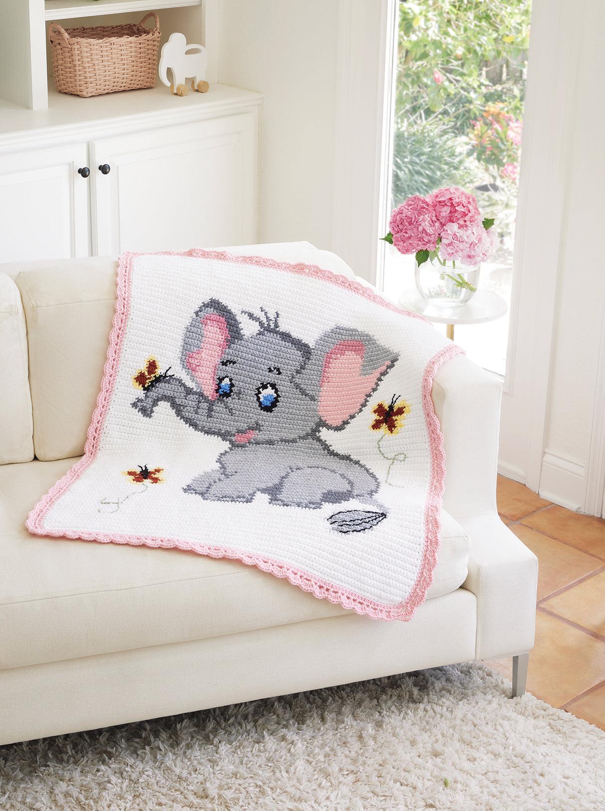 Couverture bébé éléphant