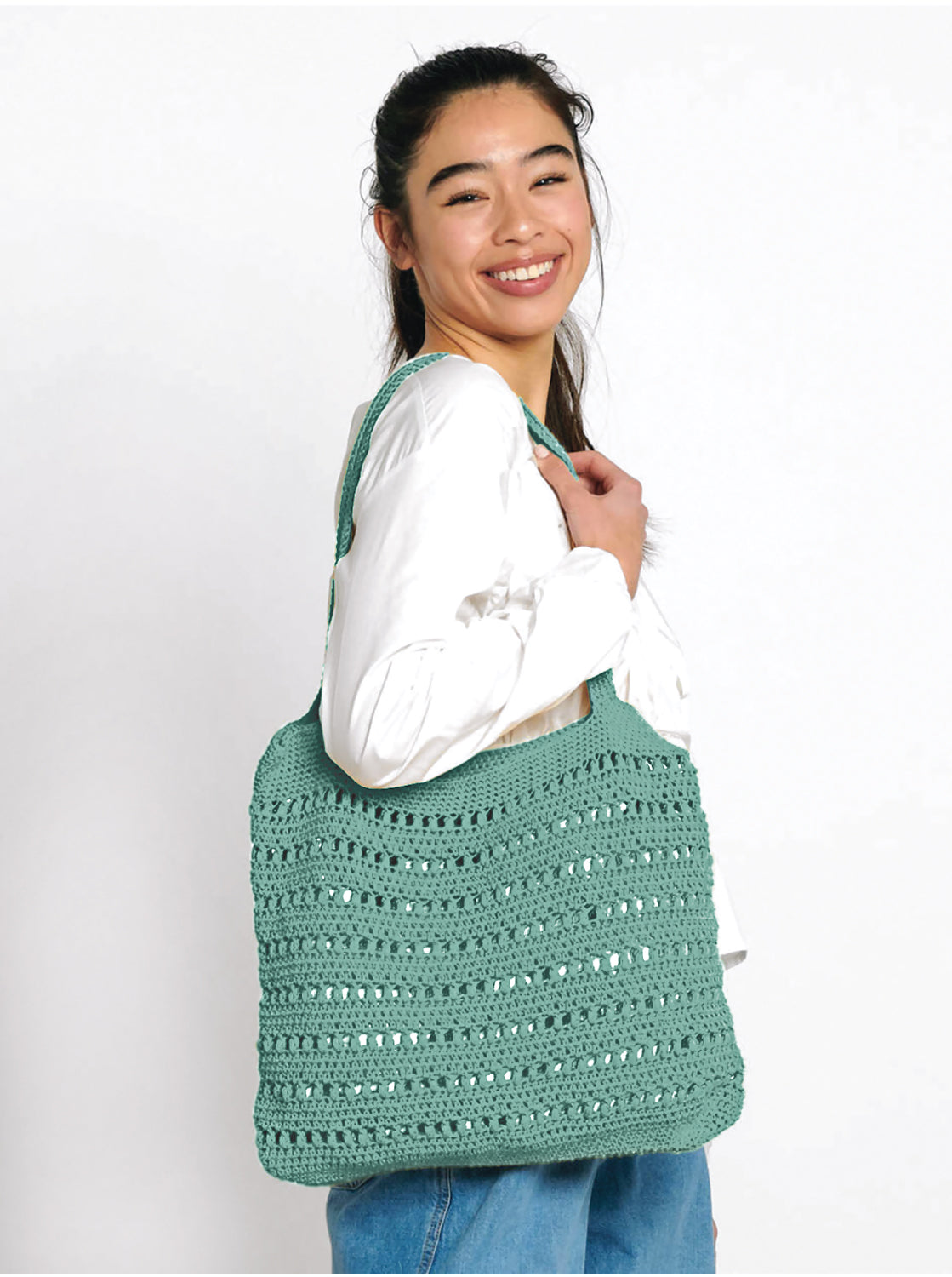 Crochet Cluster Tote