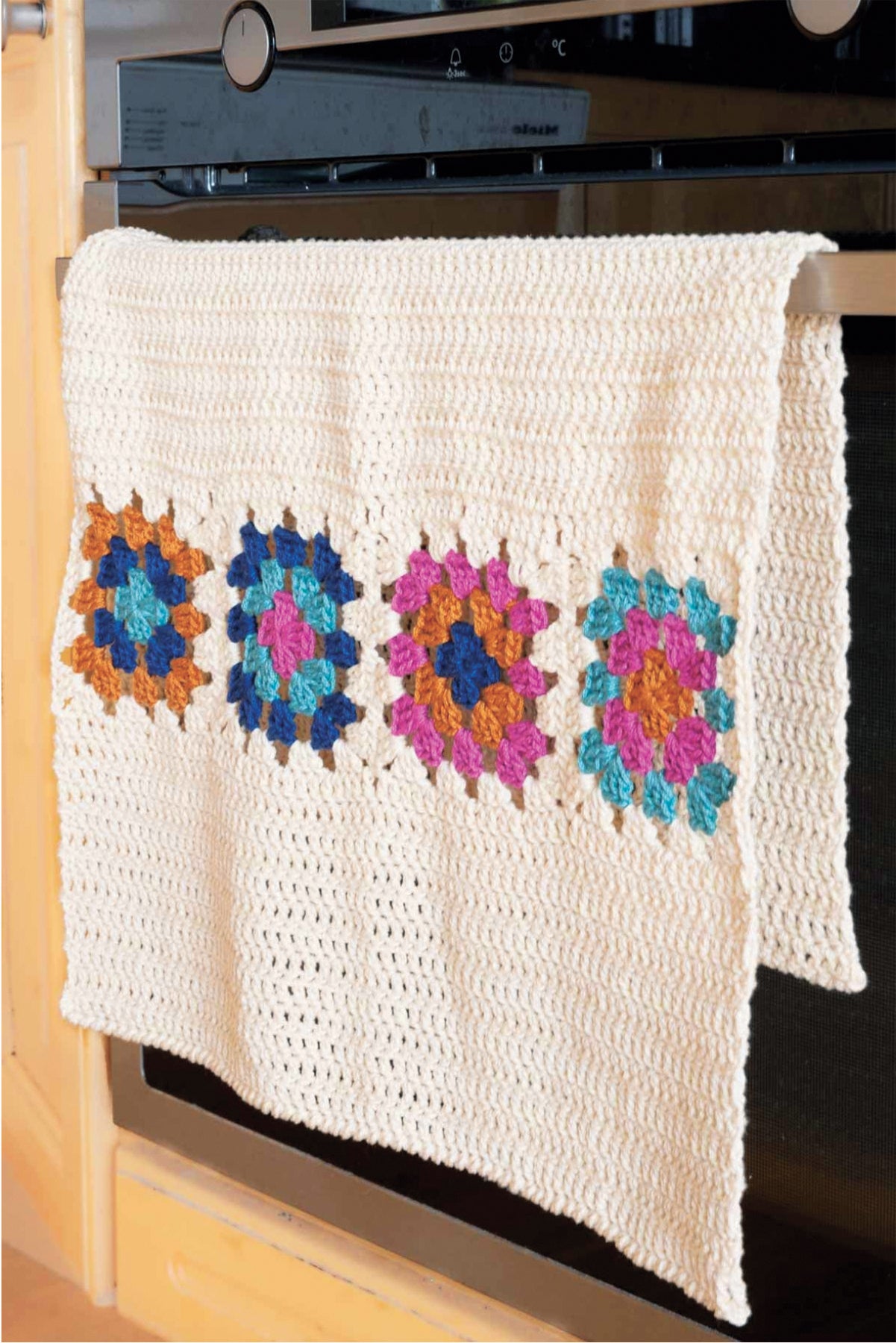 Granny Square Dish Cloth & Towel
