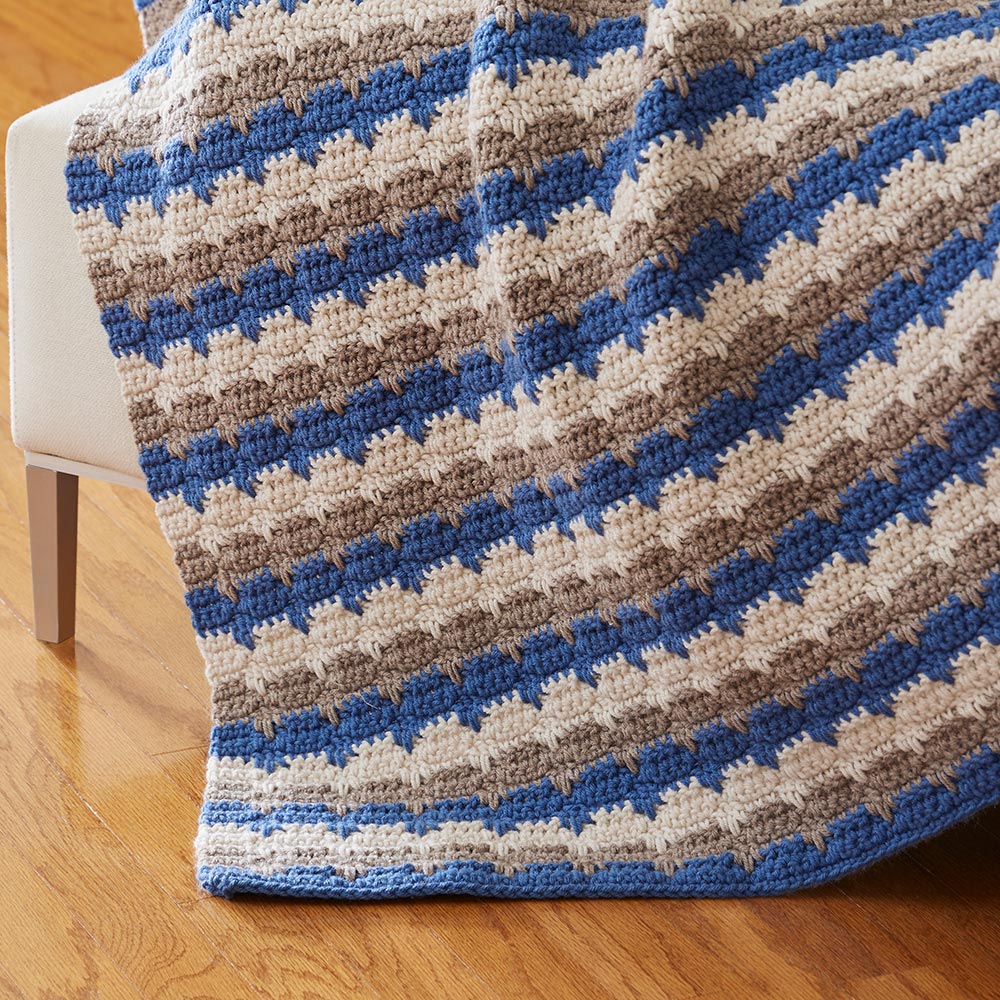 Beauty Runs Deep Crochet Throw