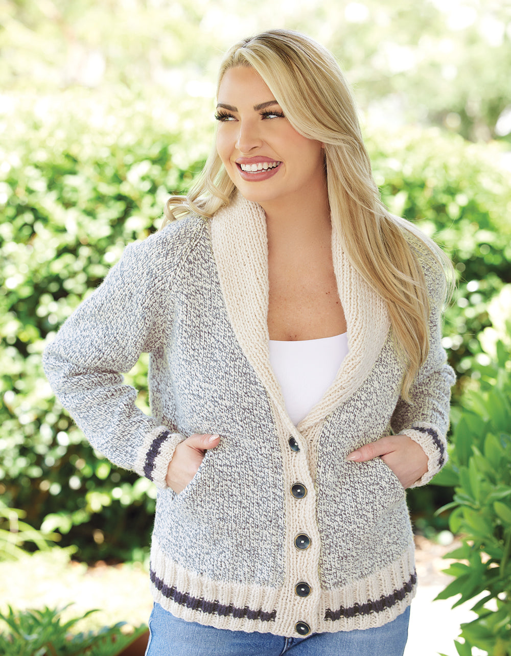 Cardigan en chiffon raglan