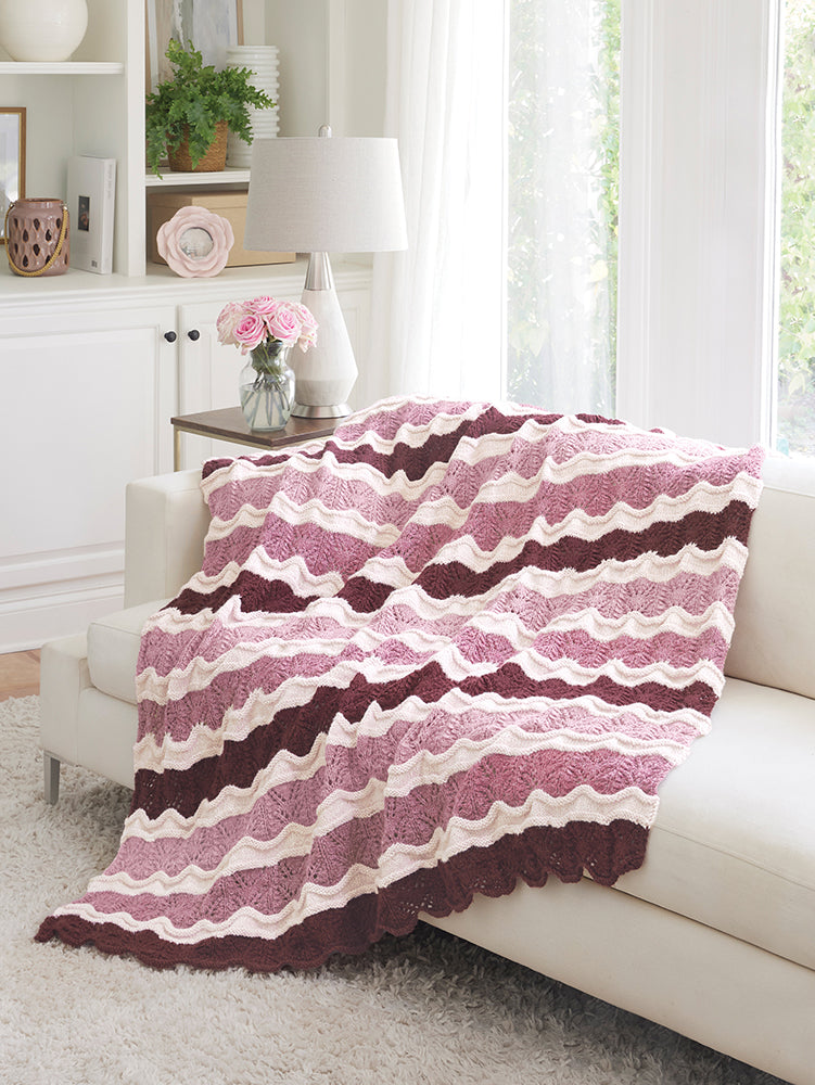 Ripples of Lace Afghan