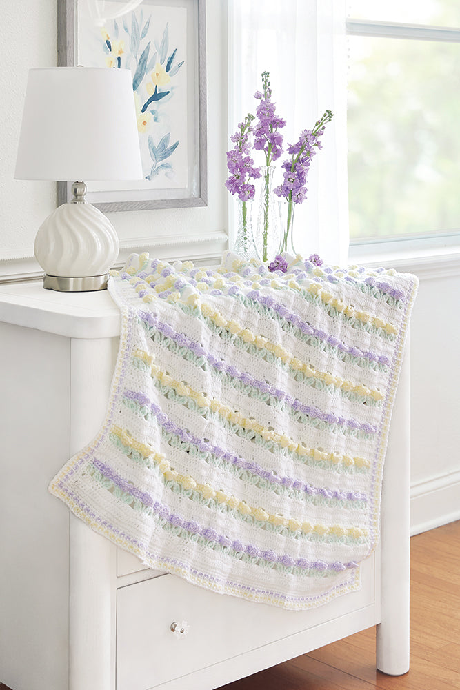 Couverture pour bébé Jardin de tulipes