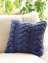 Cozy Cottage Cabled Pillow Cover