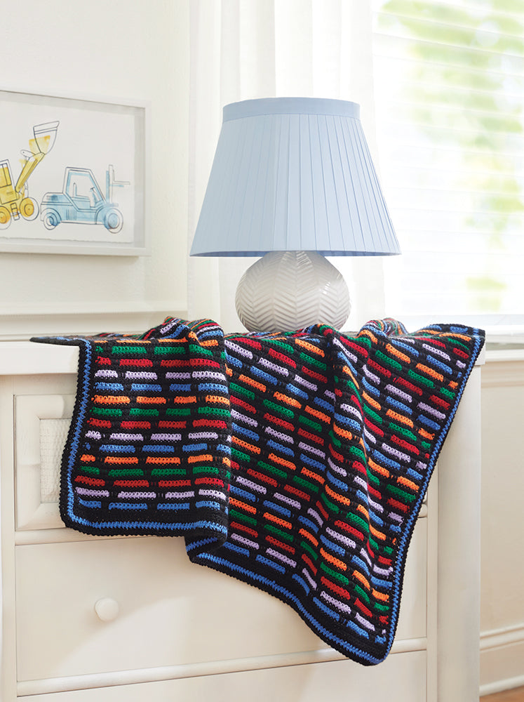 Pastel Zig Zag Baby Blanket