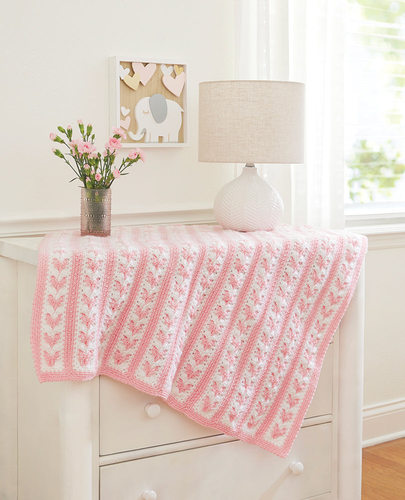 Hearts-A-Plenty Bébé Afghan