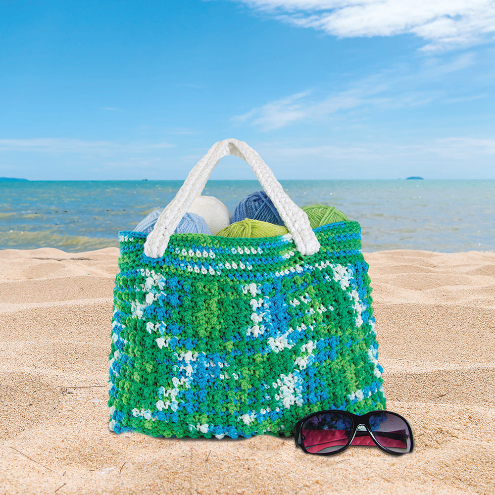 Blue Ocean Breeze Summer Beach Bag