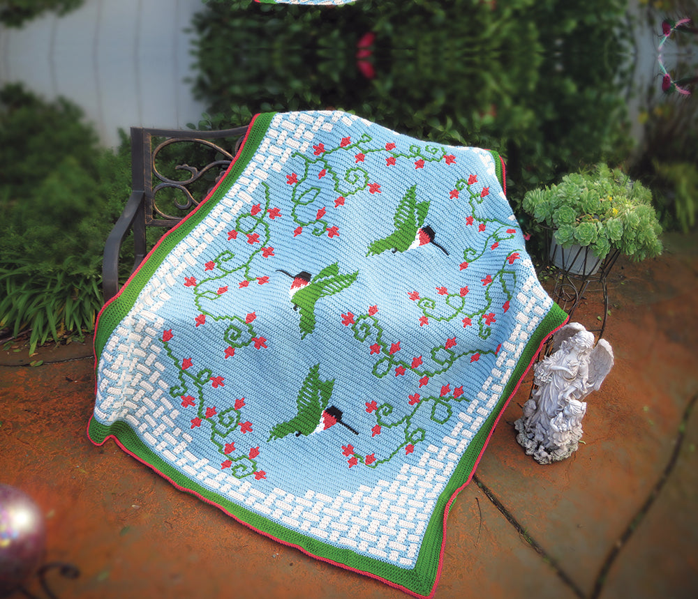 Happy Hummingbirds Blanket