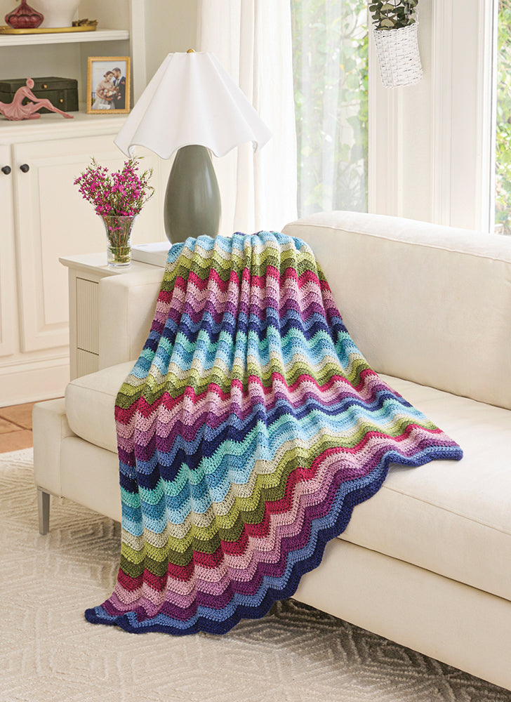 Ripple of Many Colours Throw