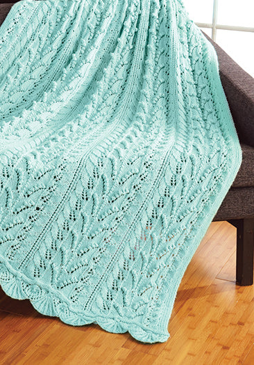 Lilies & Lace Throw Pattern