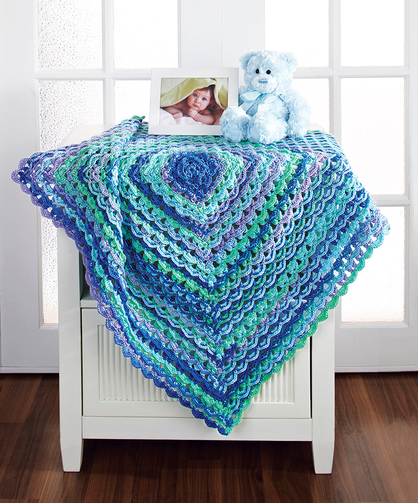 Textured Granny Blanket