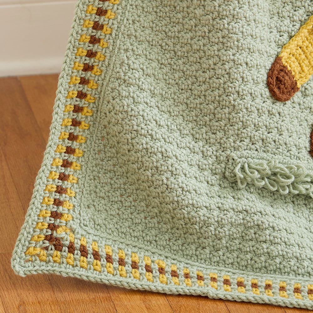 Geoffery Giraffe Baby Blanket