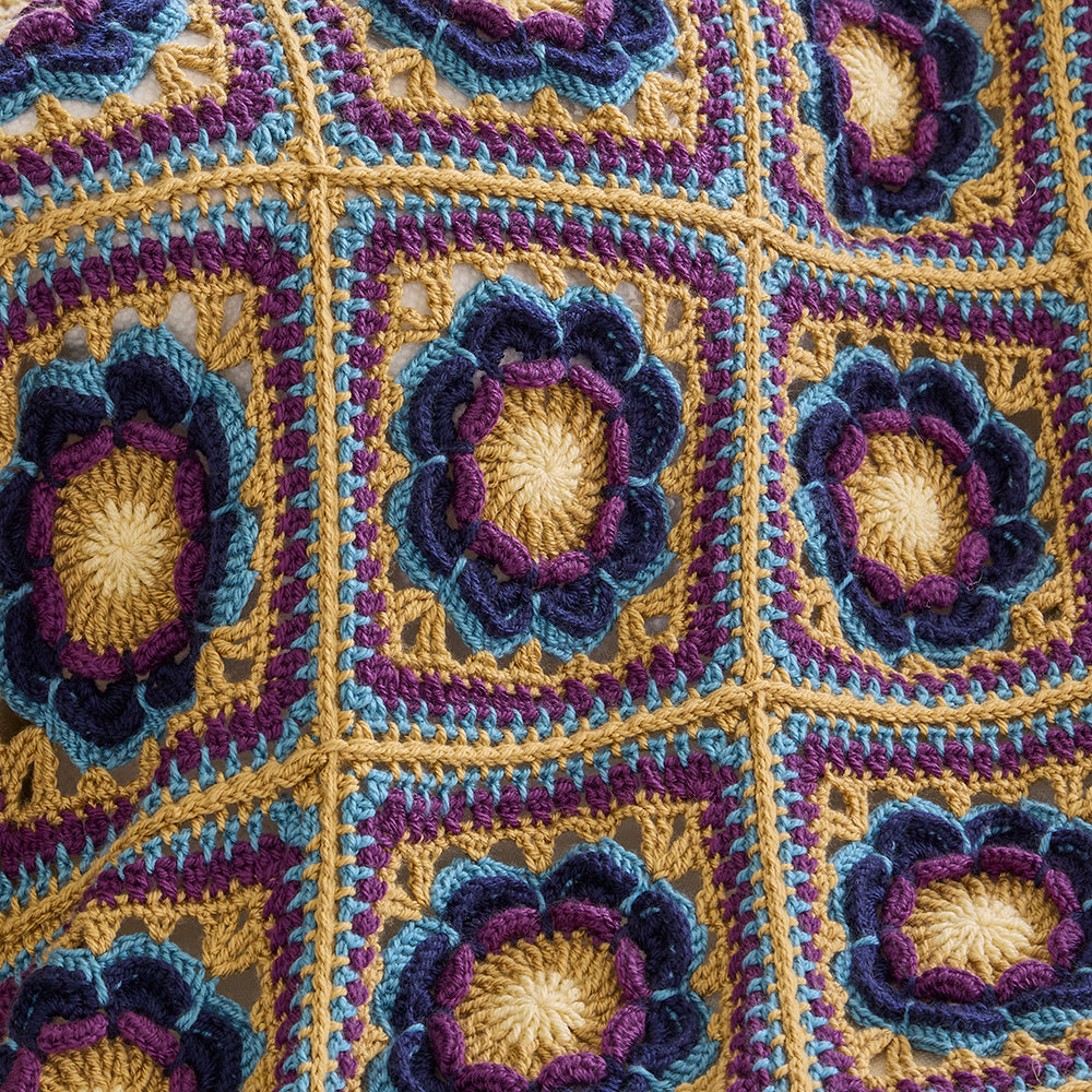 Flower Squares Blanket