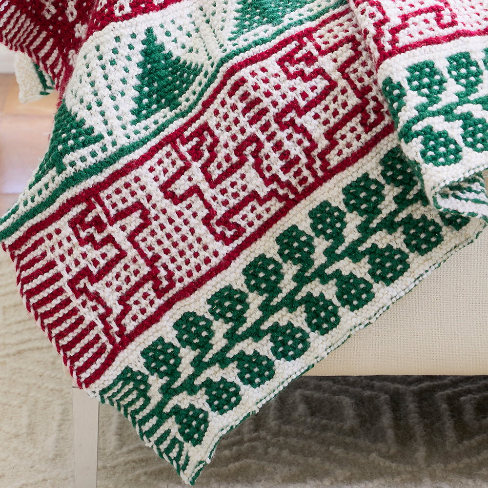 Yuletide Sparkle Lapghan