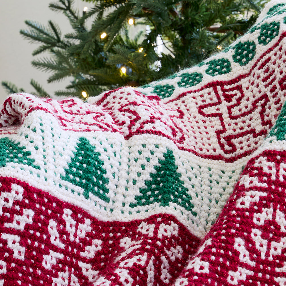 Yuletide Sparkle Lapghan