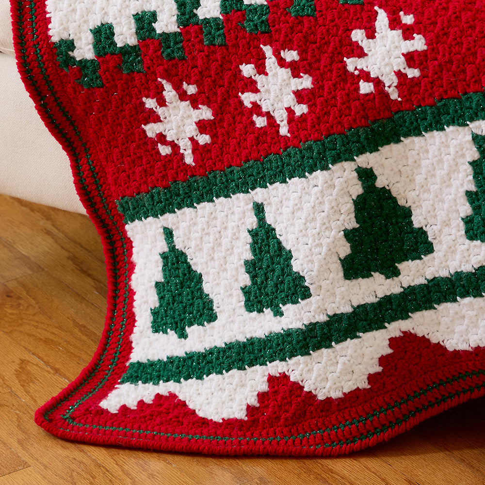 Yuletide Wishes Afghan