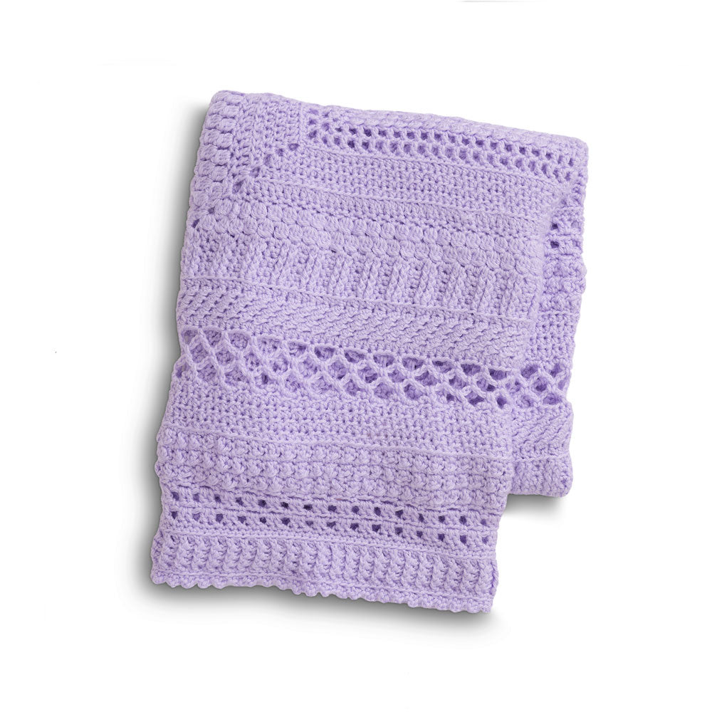 Lilac Love Baby Blanket