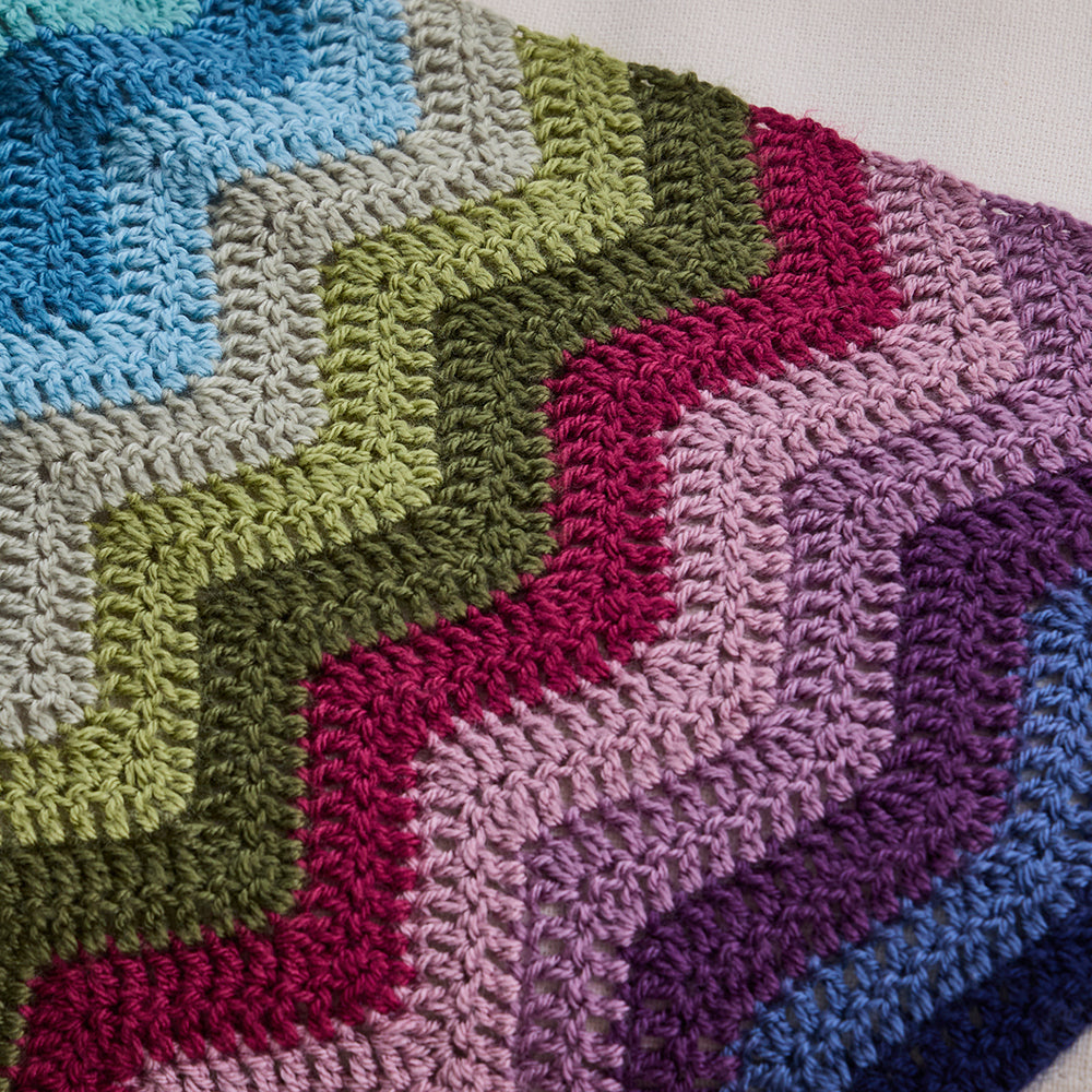 Ripple of Many Colours Throw